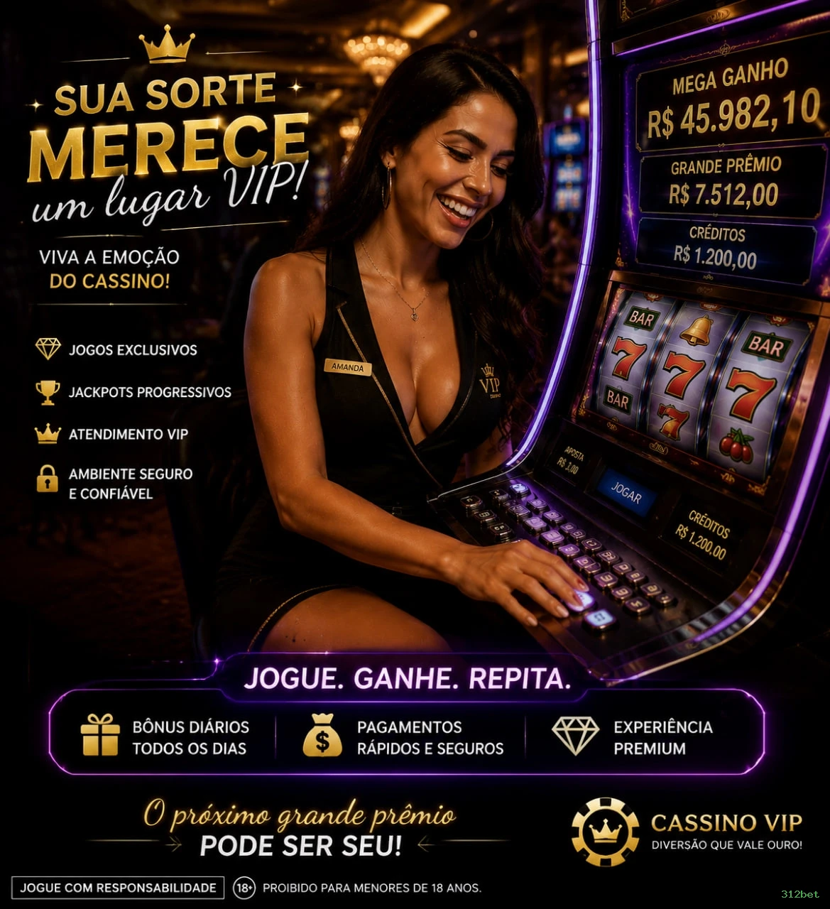 Cadastro rápido e seguro na 312bet